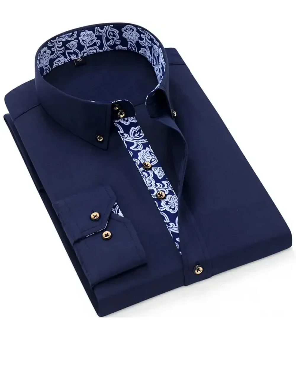 Givalli - Camisa clássica de algodão