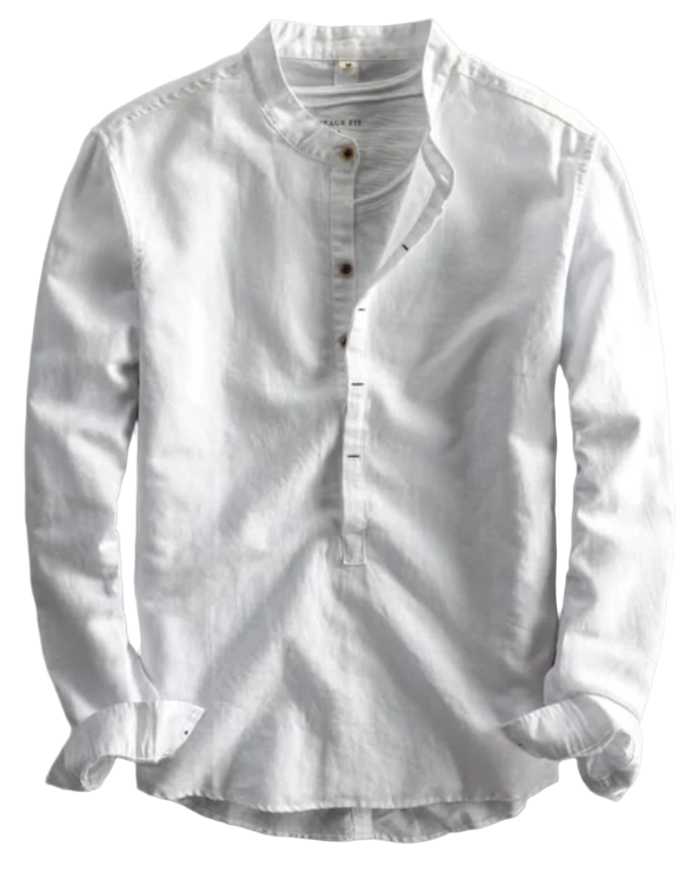 Camisa de linho de alta qualidade