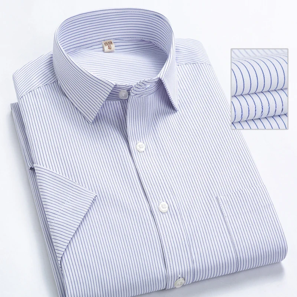 Camisa de negócios de manga curta