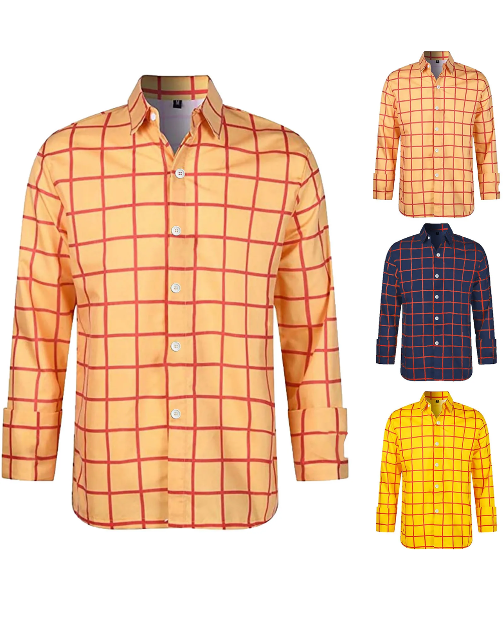 Camisa clássica xadrez