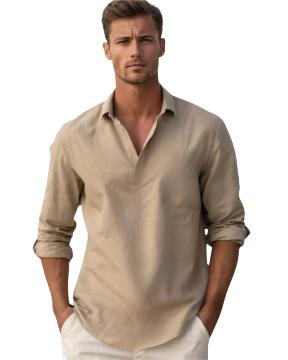 Camisa de algodão Fiorenzo