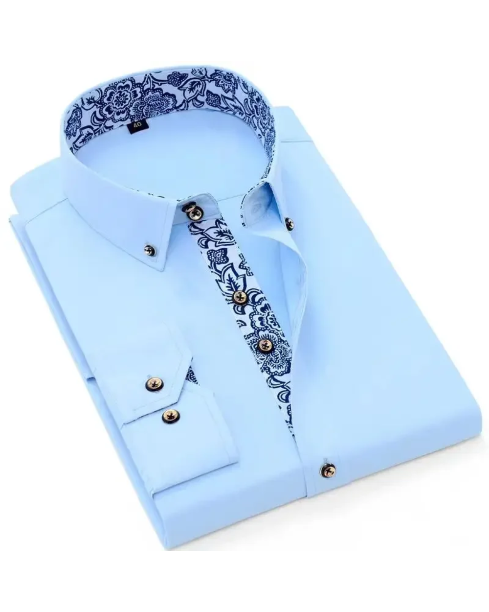 Givalli - Camisa clássica de algodão