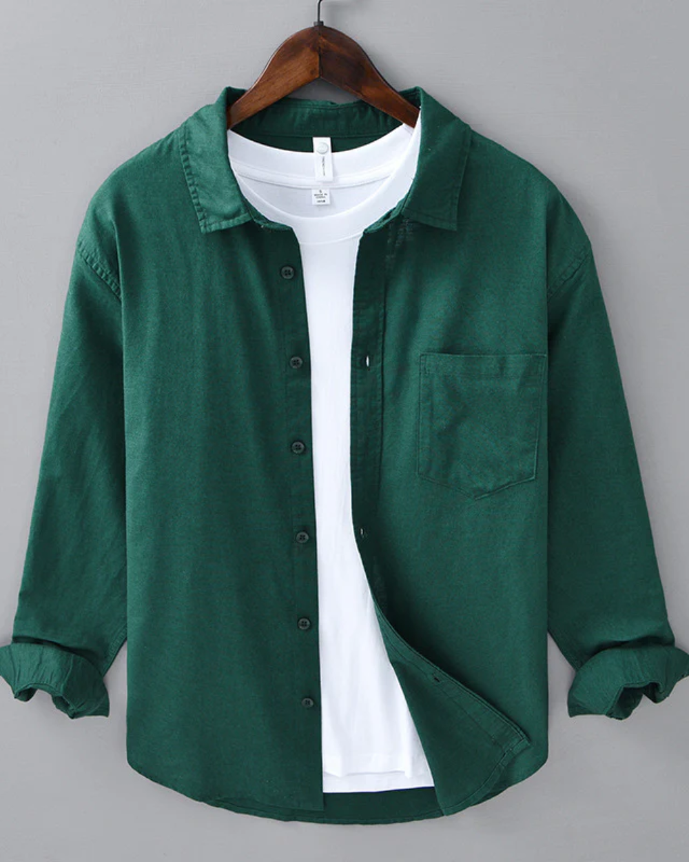 Camisa de linho Doha