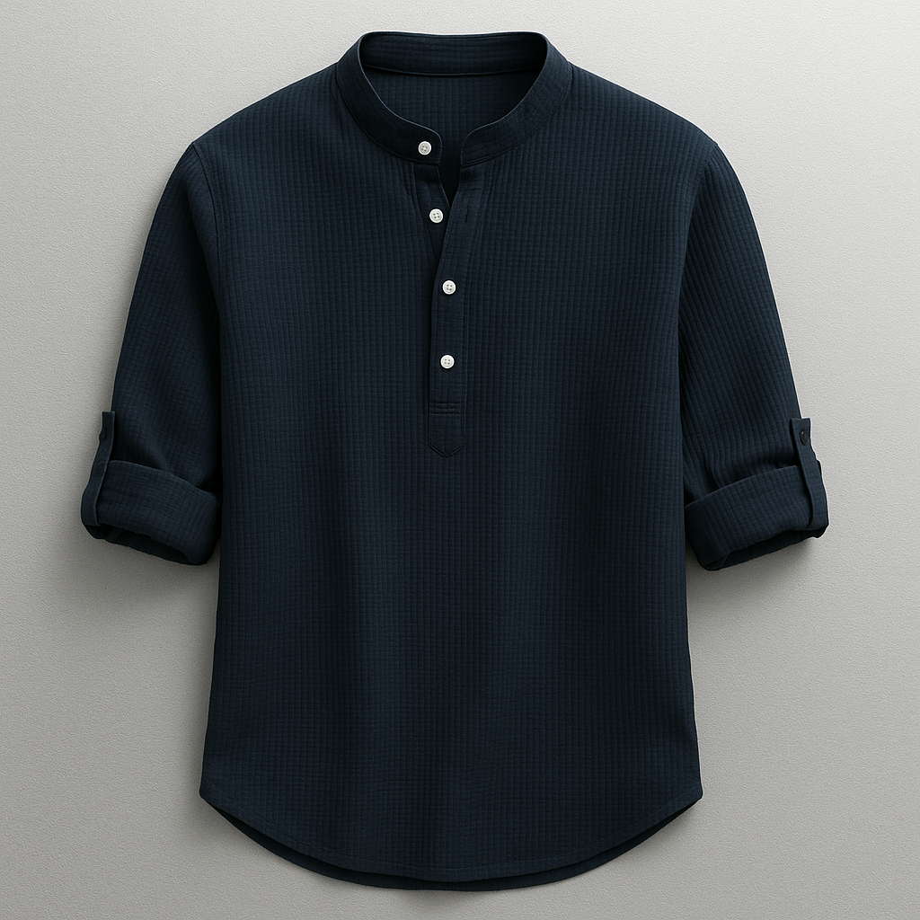Camisa elegante de algodão