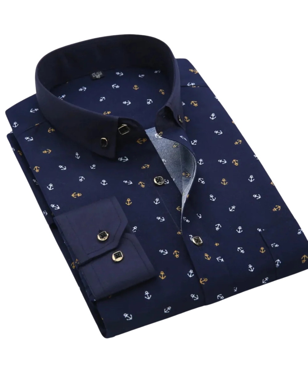 Givalli - Camisa com padrão náutico