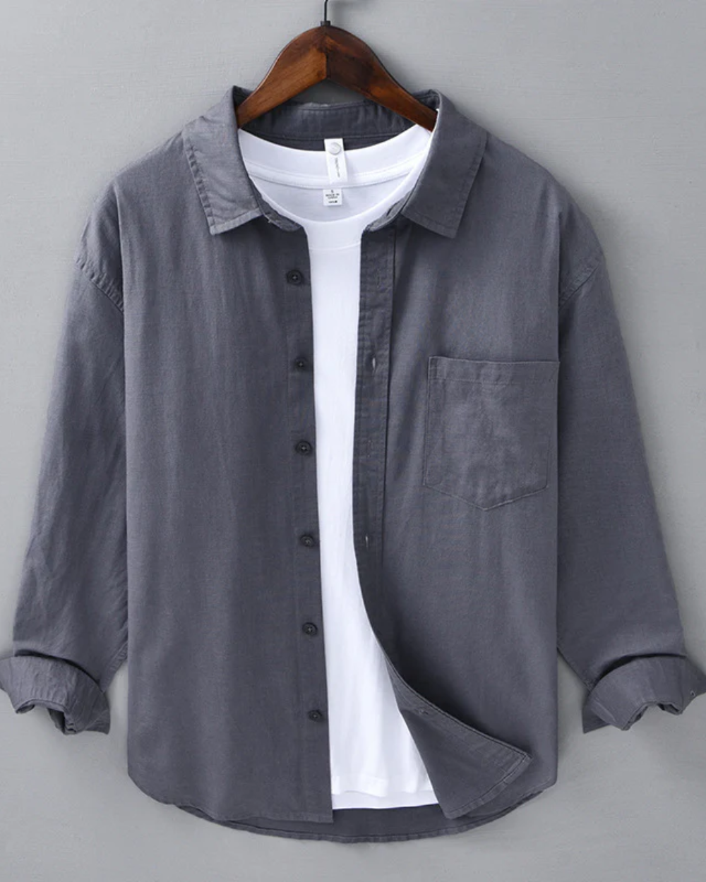 Camisa de linho Doha