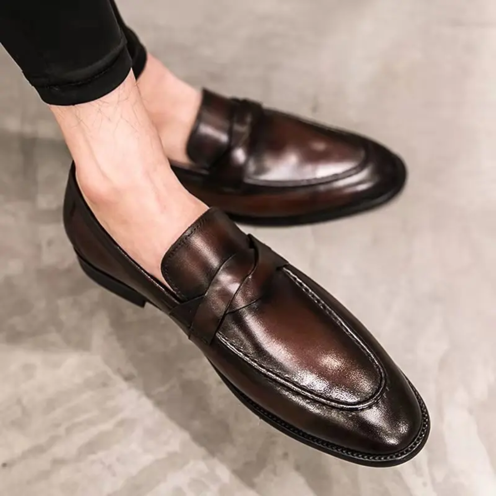 Chic Leather Loafers