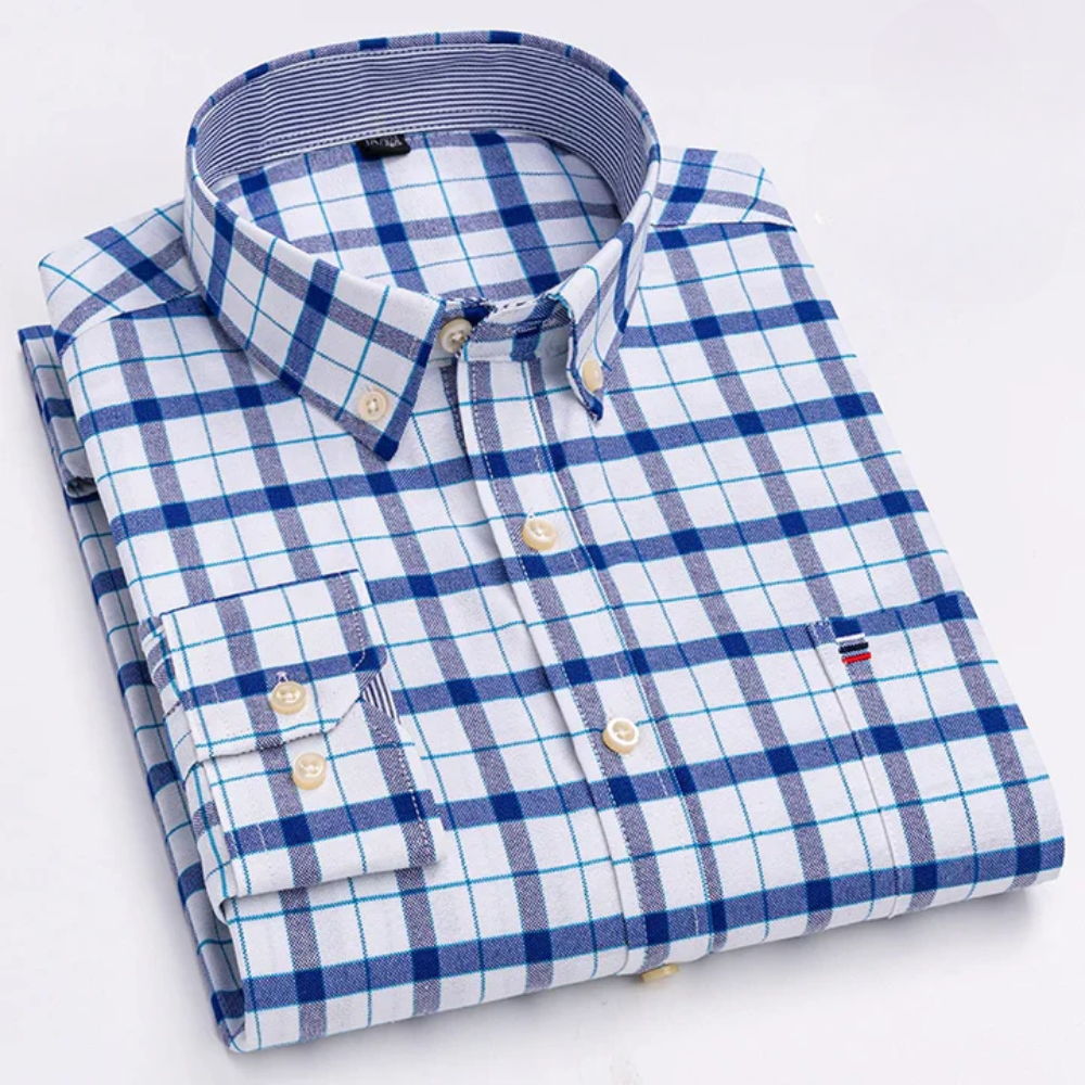 Camisa informal de algodão