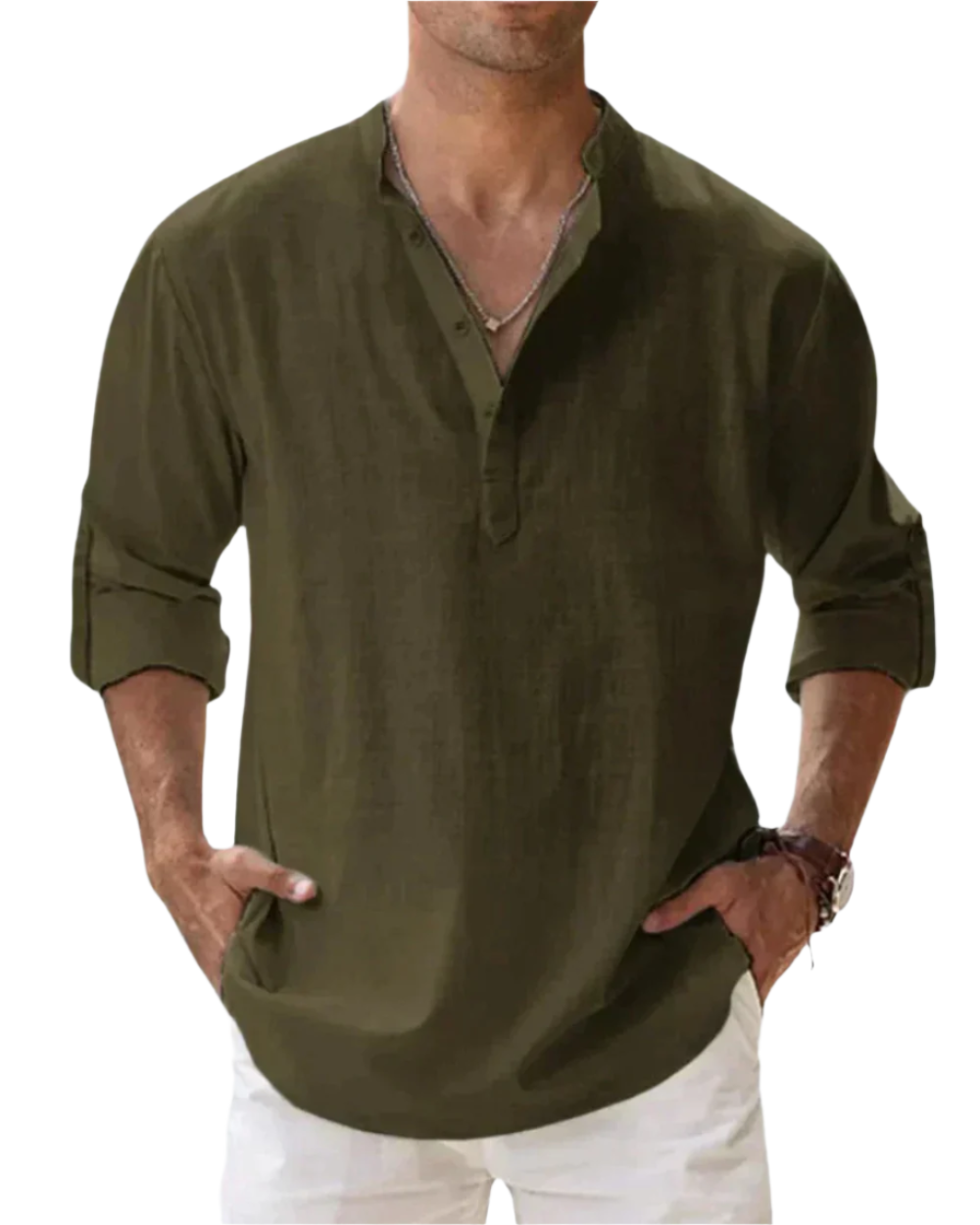 Camisa de algodão Fiorenzo
