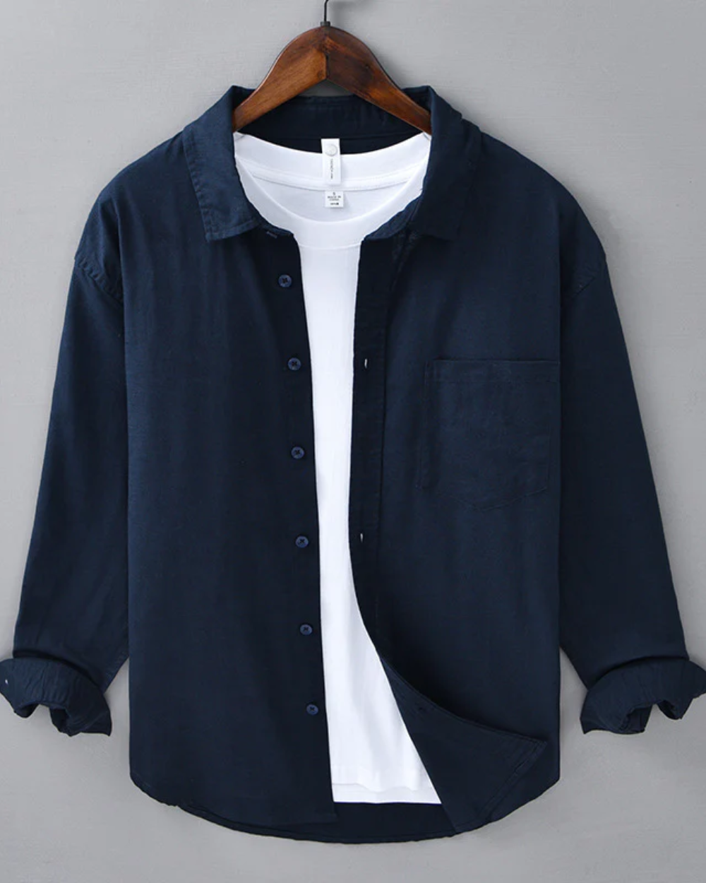 Camisa de linho Doha