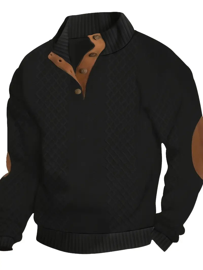 Elegant Button Sweater