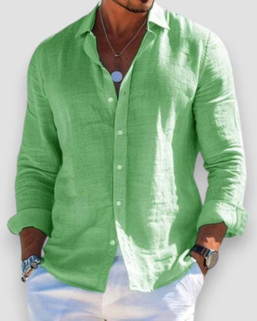 Camisa casual para homem