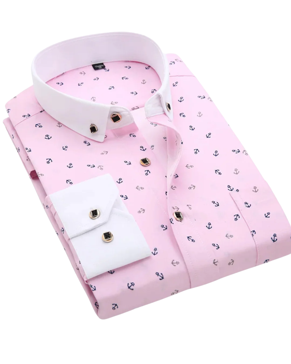 Givalli - Camisa com padrão náutico