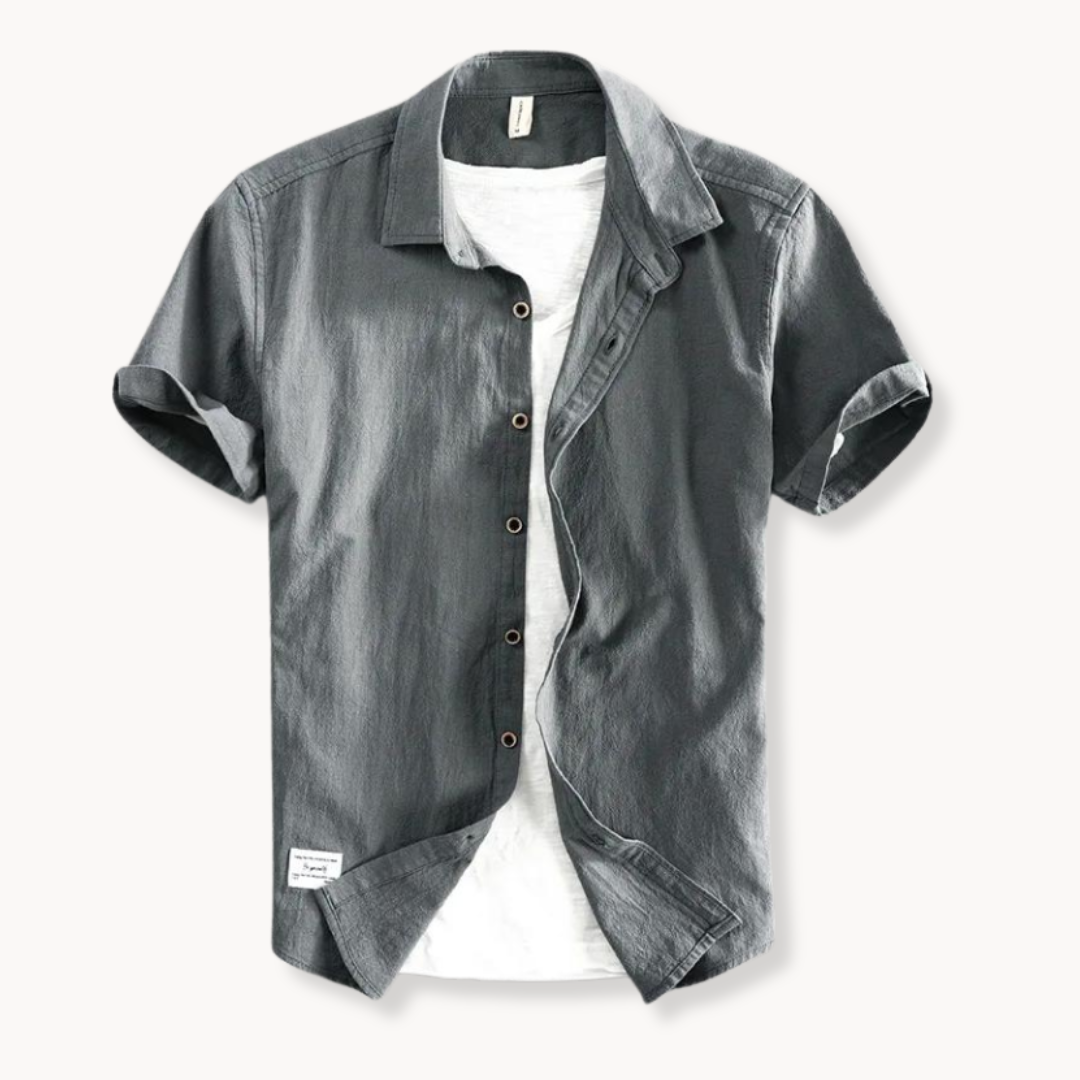 Camisa de verão de linho