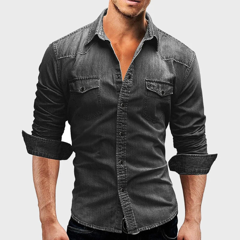 Camisa elegante de ganga