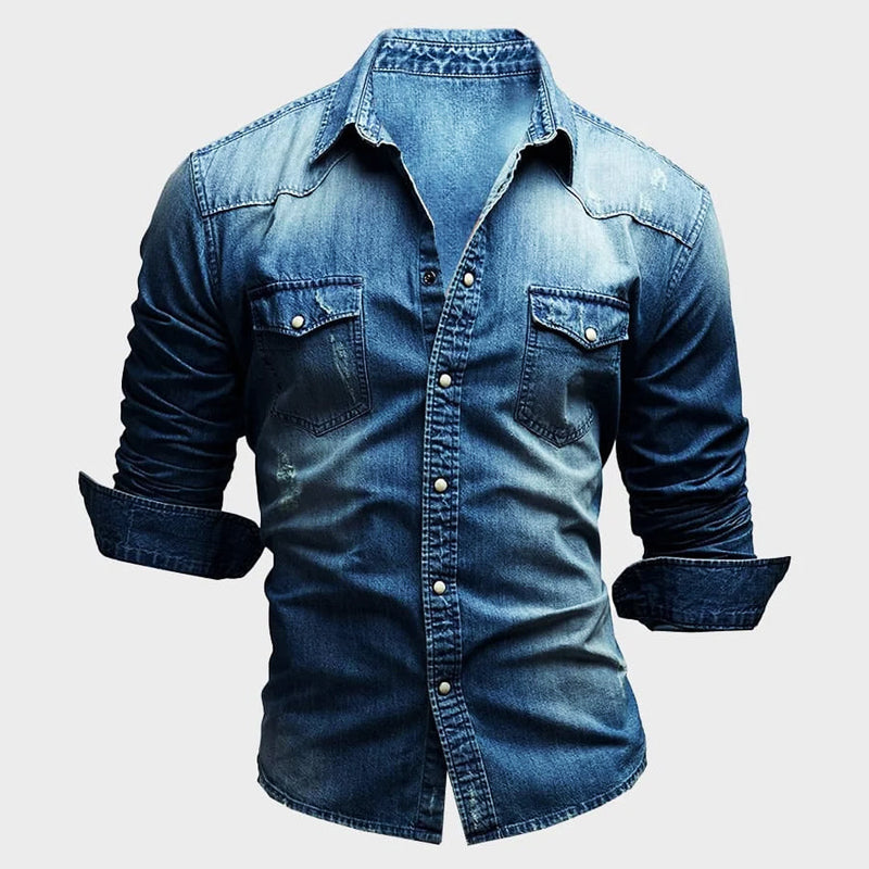 Camisa elegante de ganga