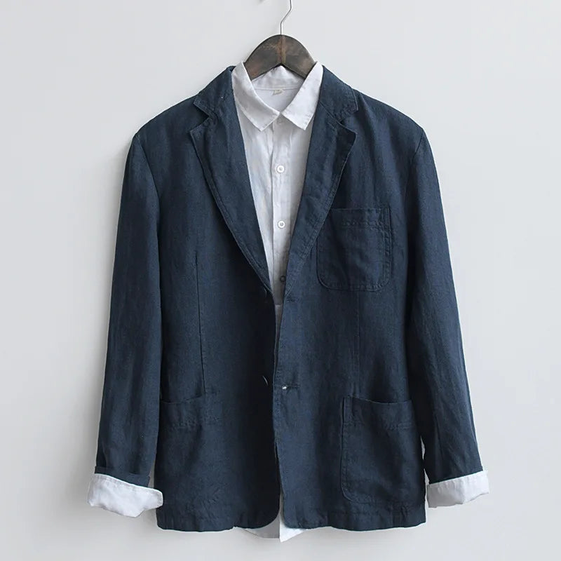 Blazer elegante de linho