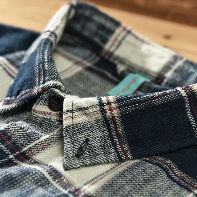 Camisa xadrez elegante