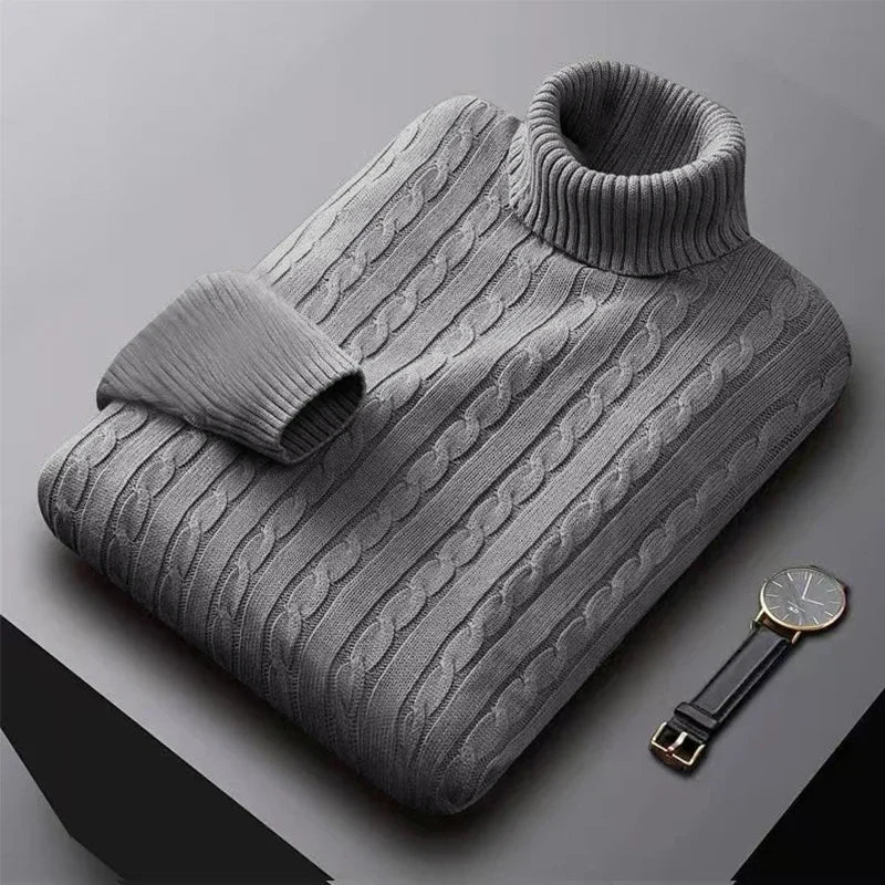 Elegant Men's Turtleneck