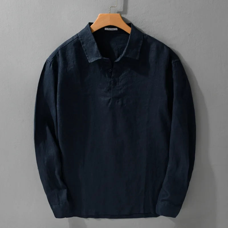 Camisa elegante de linho