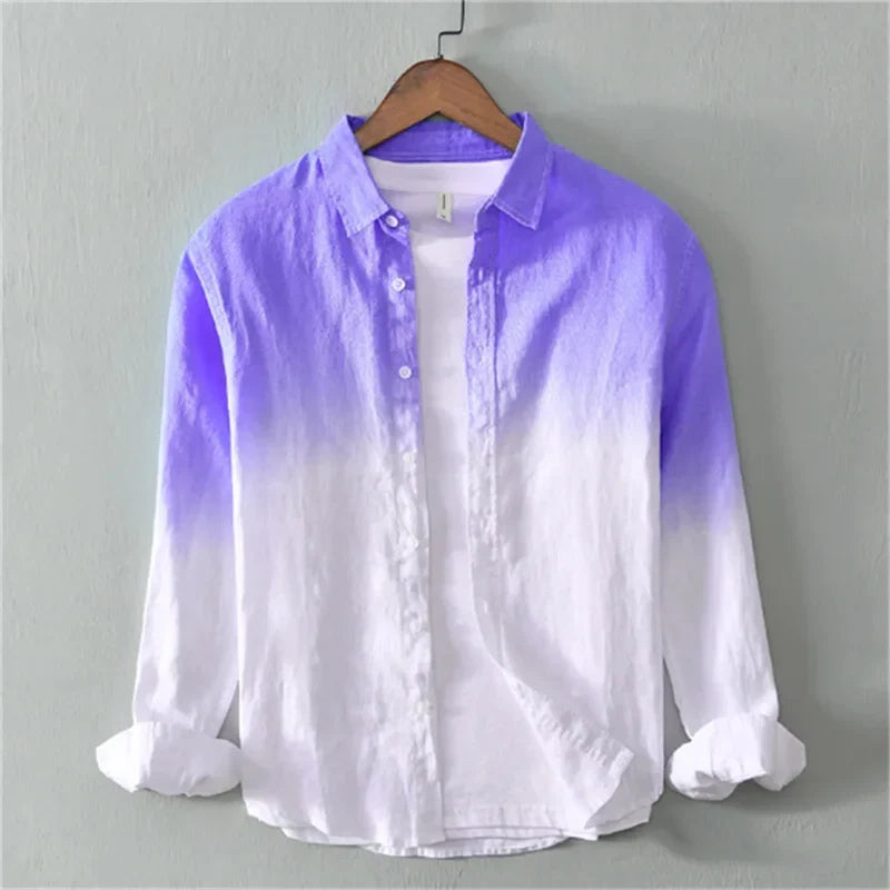 Camisa elegante e colorida