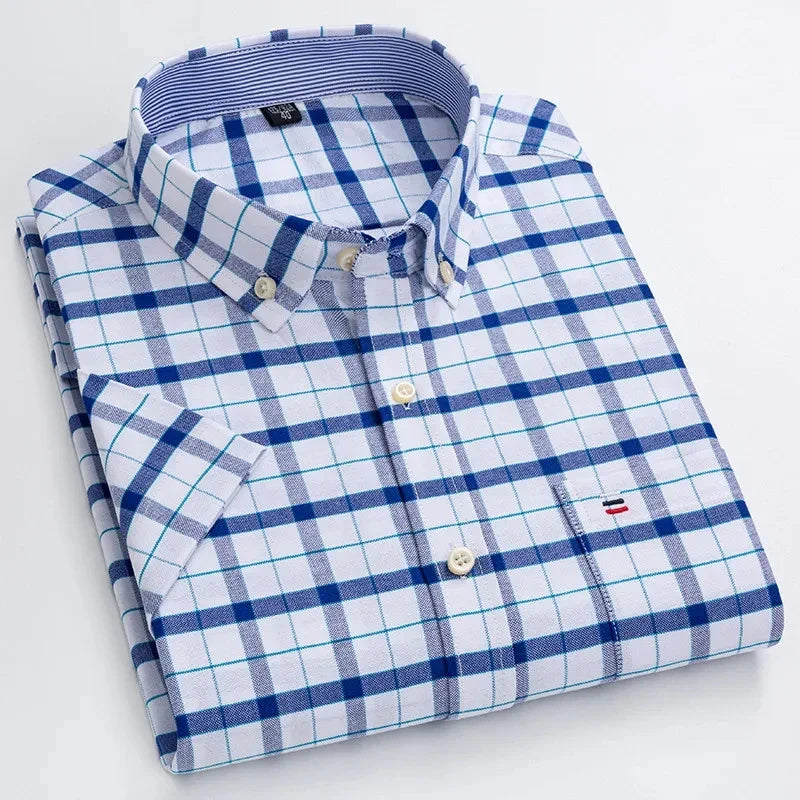 Givalli - Camisa elegante de algodão para homem