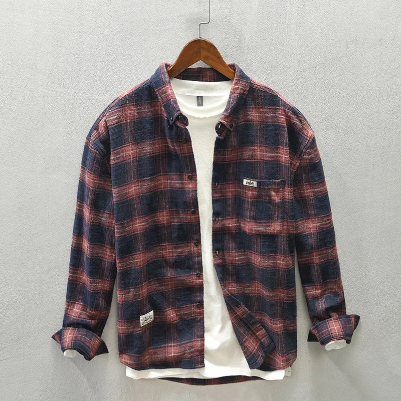 Camisa xadrez elegante
