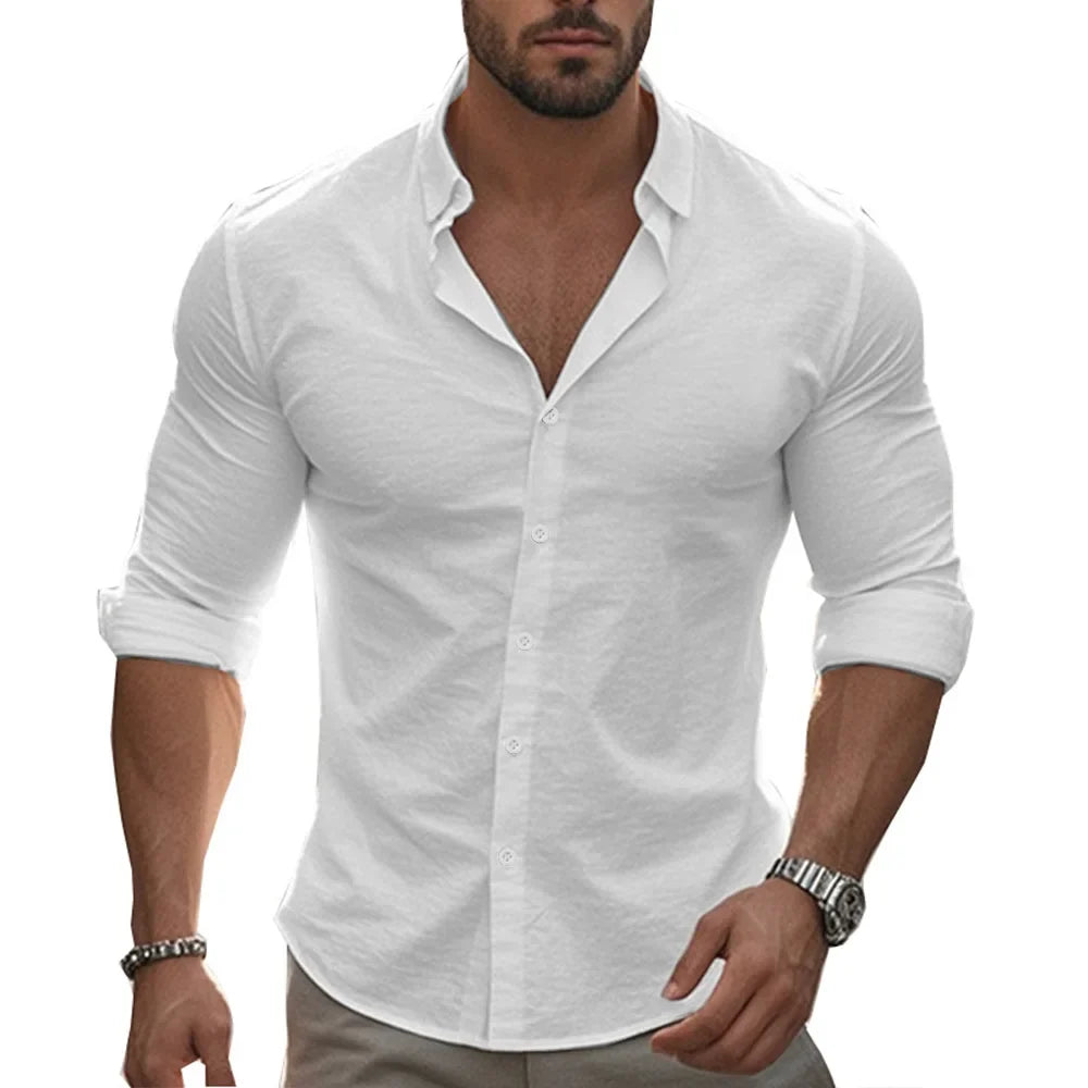 Camisa de algodão Parma