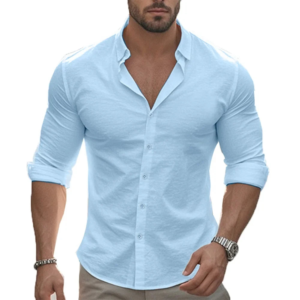 Camisa de algodão Parma