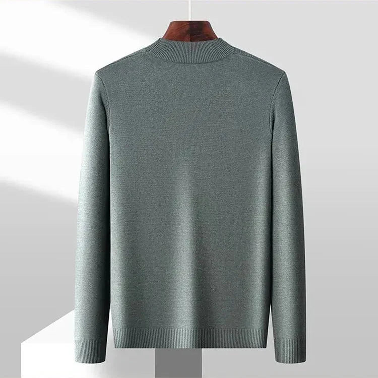 Elegant Jacquard Sweater