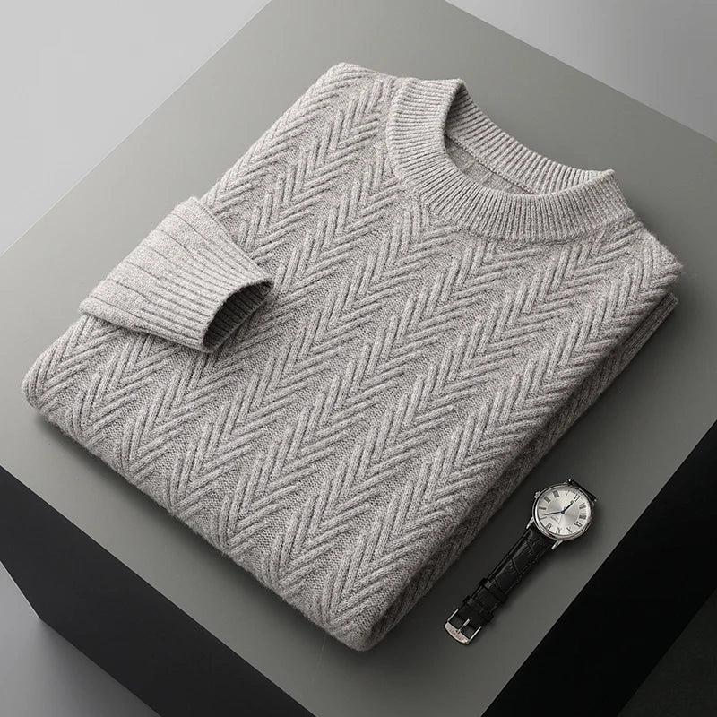 Elegant Thickened Cashmere Sweater