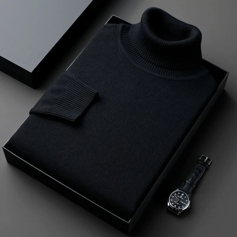 Elegant Men's Turtleneck