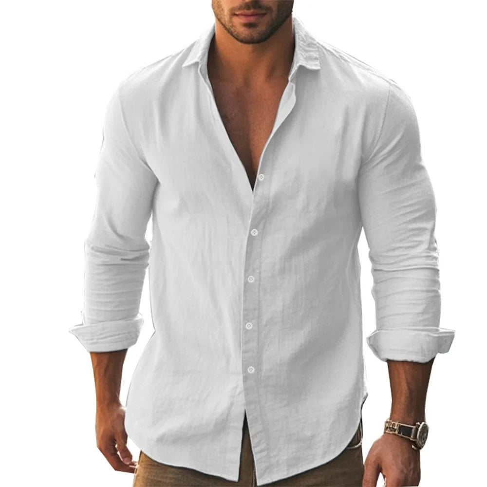 Camisa de algodão Parma