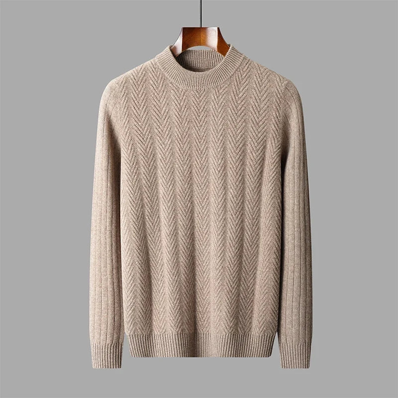 Elegant Thickened Cashmere Sweater