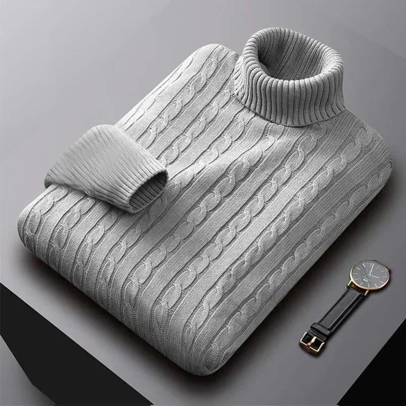 Elegant Men's Turtleneck
