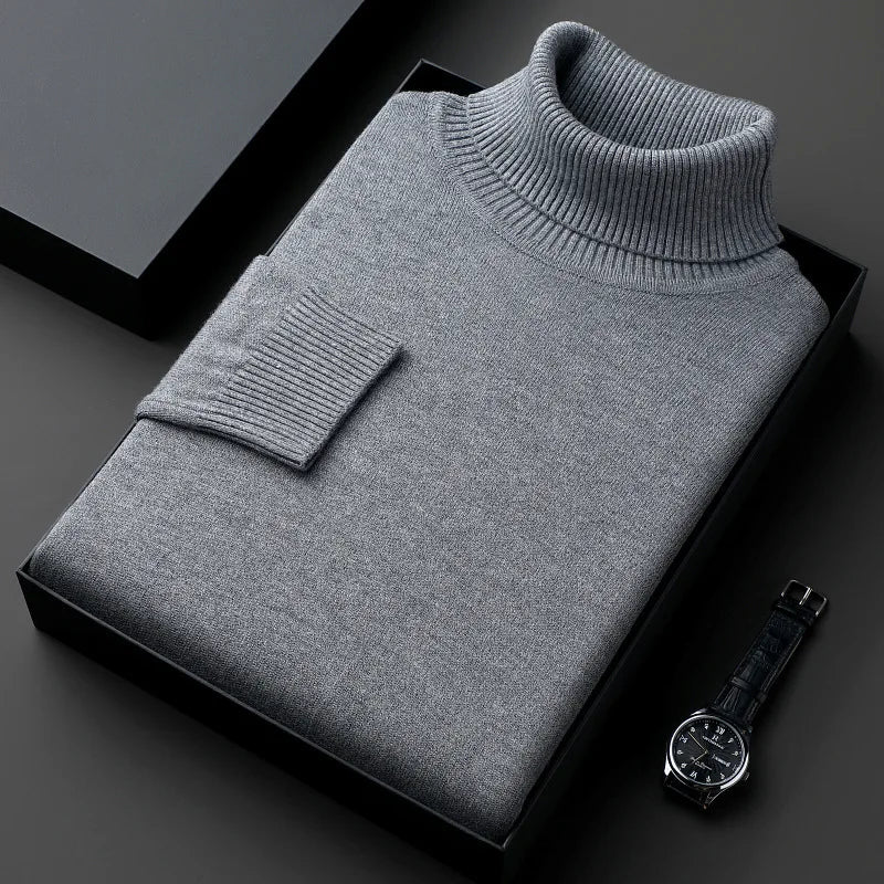 Casual Wool Turtleneck