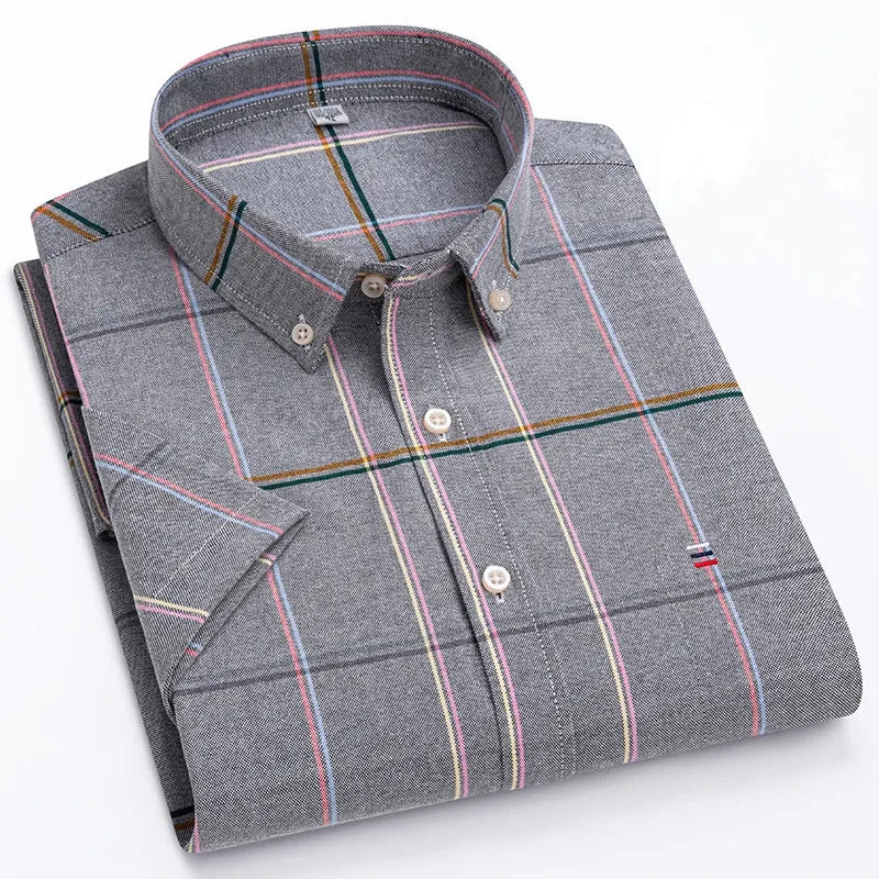 Givalli - Camisa elegante de algodão para homem