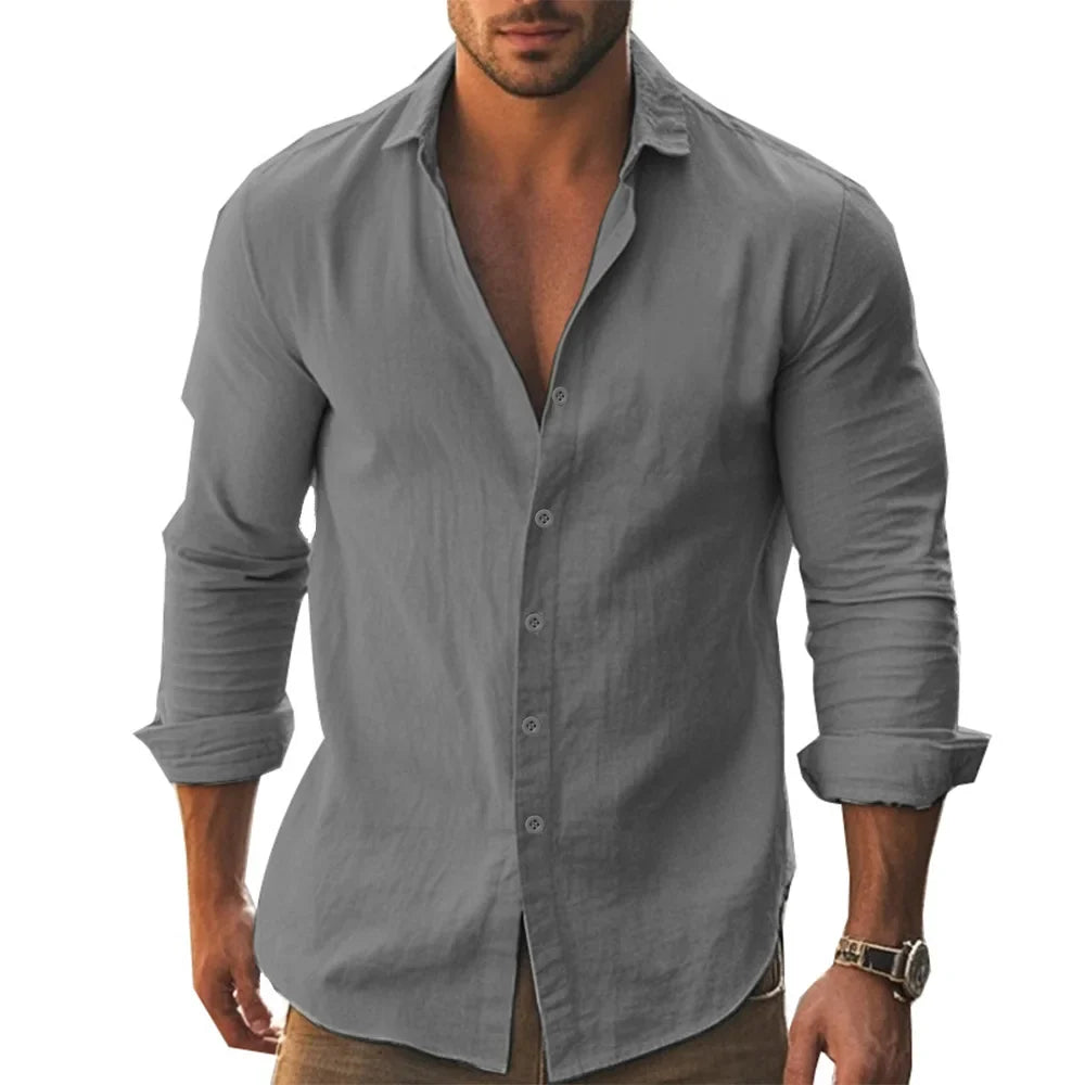 Camisa de algodão Parma