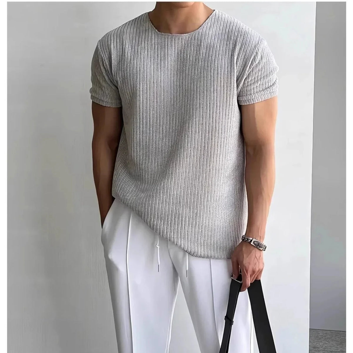 Camisola de malha elegante
