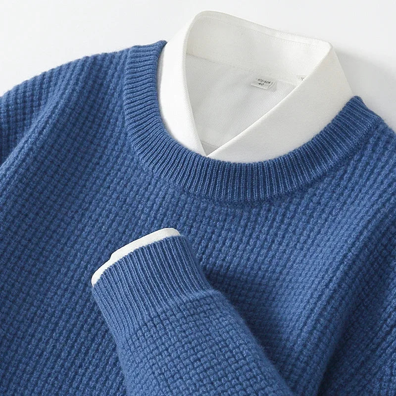 Elegant Cashmere Knitted Sweater