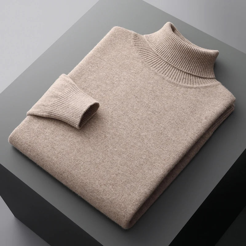 Monaco Merino Wool Turtleneck