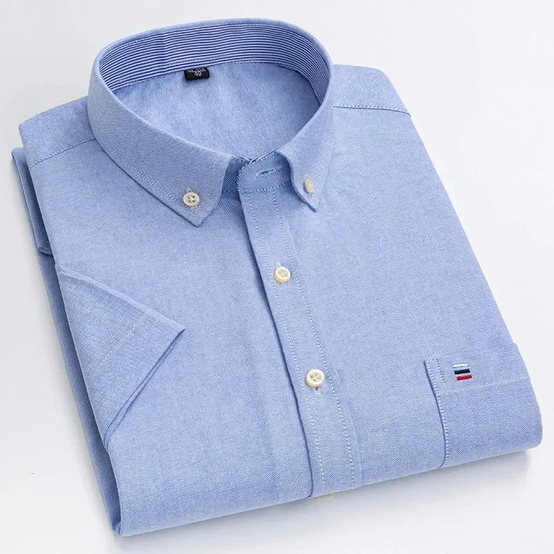 Givalli - Camisa elegante de algodão para homem