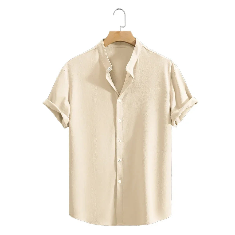 Camisa de verão de manga curta