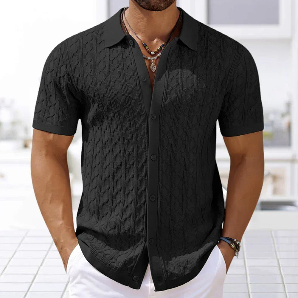 Camisa polo com botões