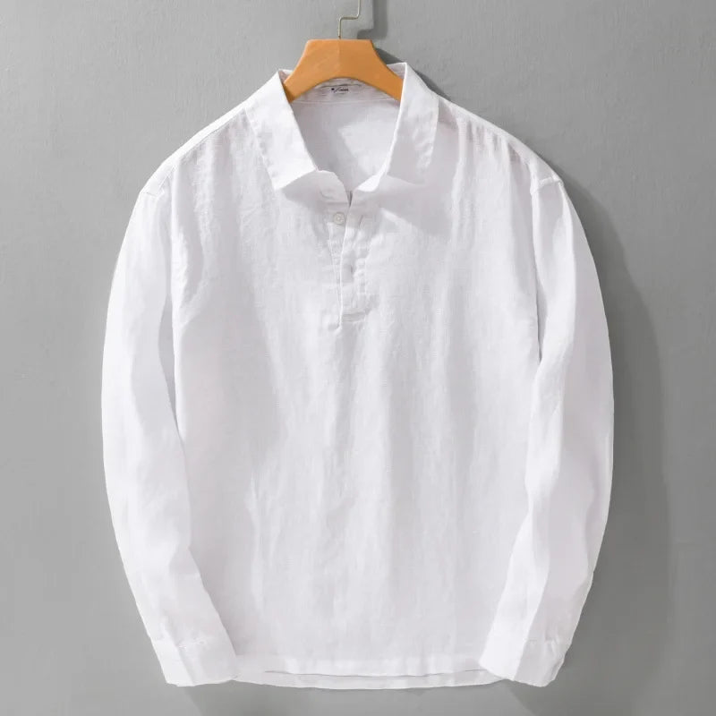 Camisa elegante de linho