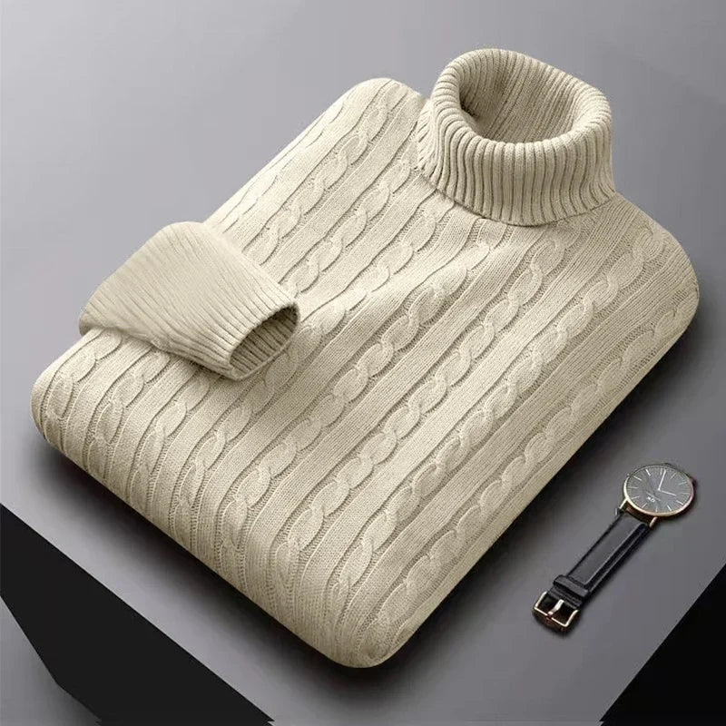 Elegant Men's Turtleneck