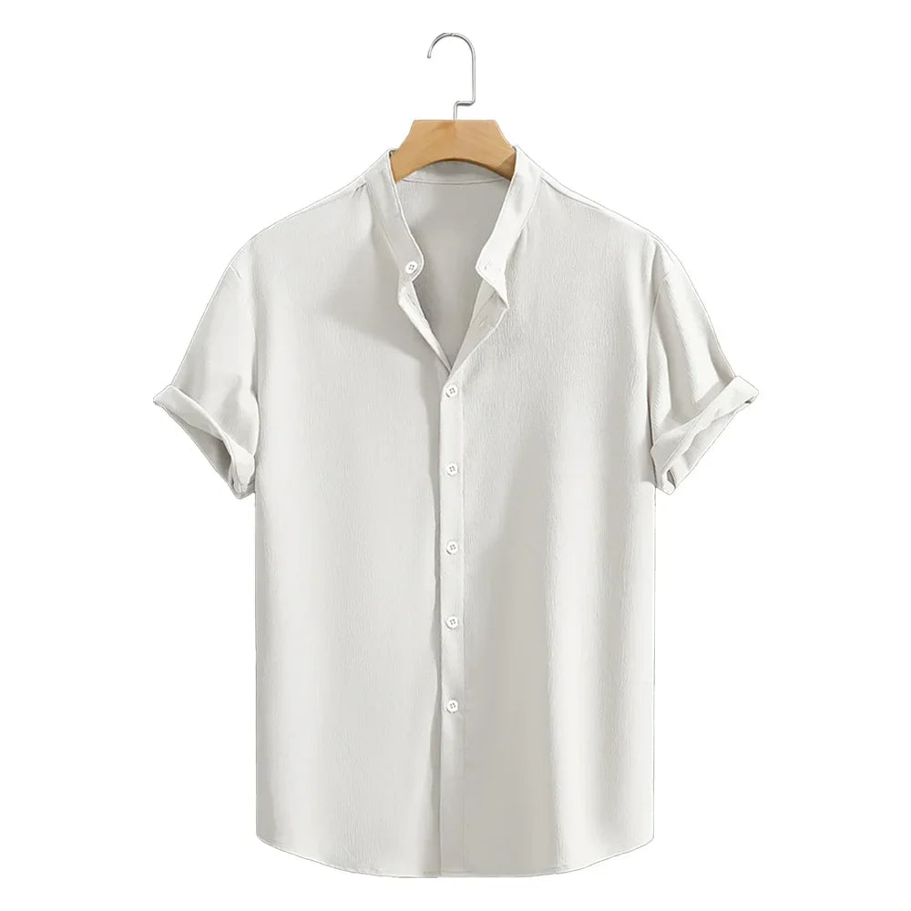 Camisa de verão de manga curta