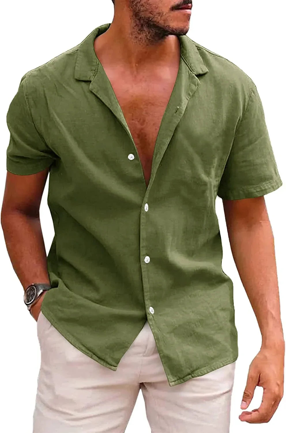 Camisa elegante de verão