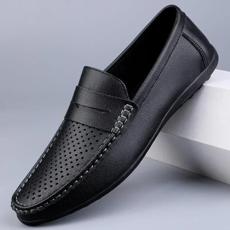 Classic Italian Leather Loafers