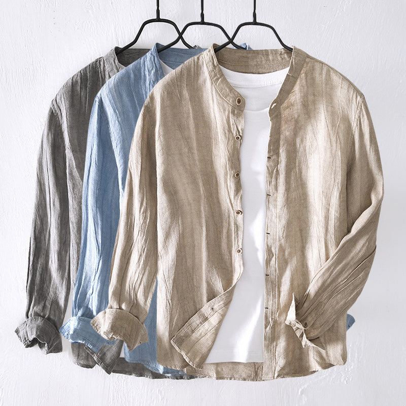 Camisa de linho Barcelona